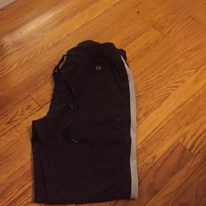 Dark maroon Gap joggers